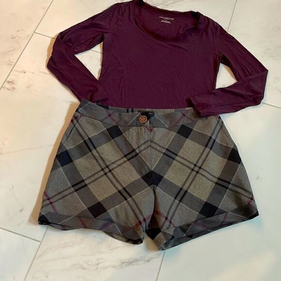 Burberry Pants - New Barbour Winter Tartan Shorts